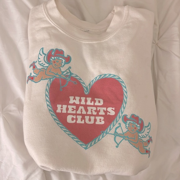 pacsun heart crewneck - Picture 2 of 2